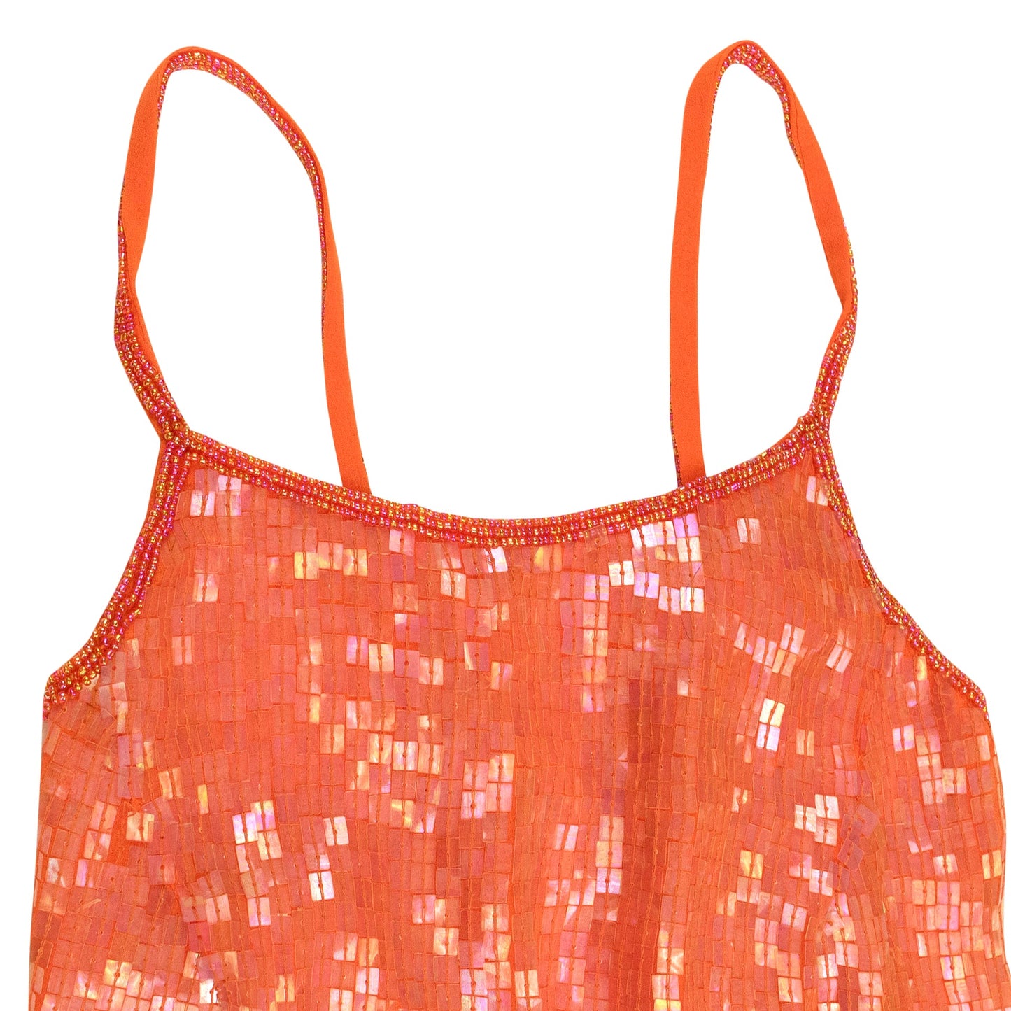 SEQUIN ORANGE BLOUSES