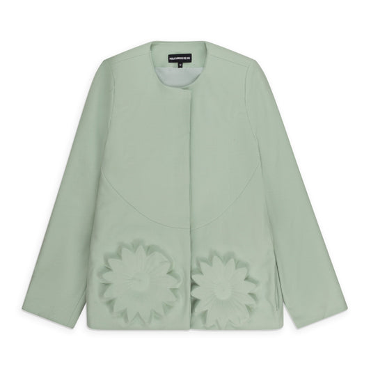 EMBOSSED GREEN JACKET