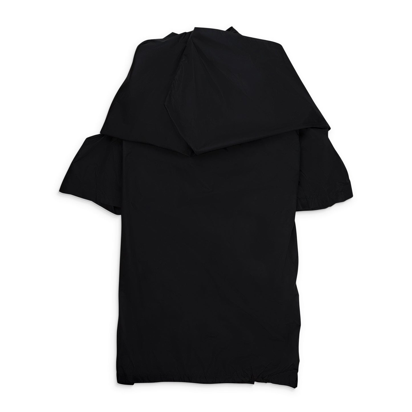 NYLON BLACK RAINCOAT