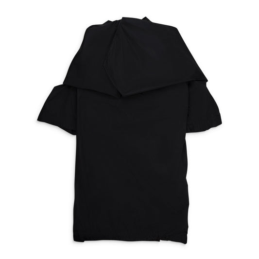 NYLON BLACK RAINCOAT
