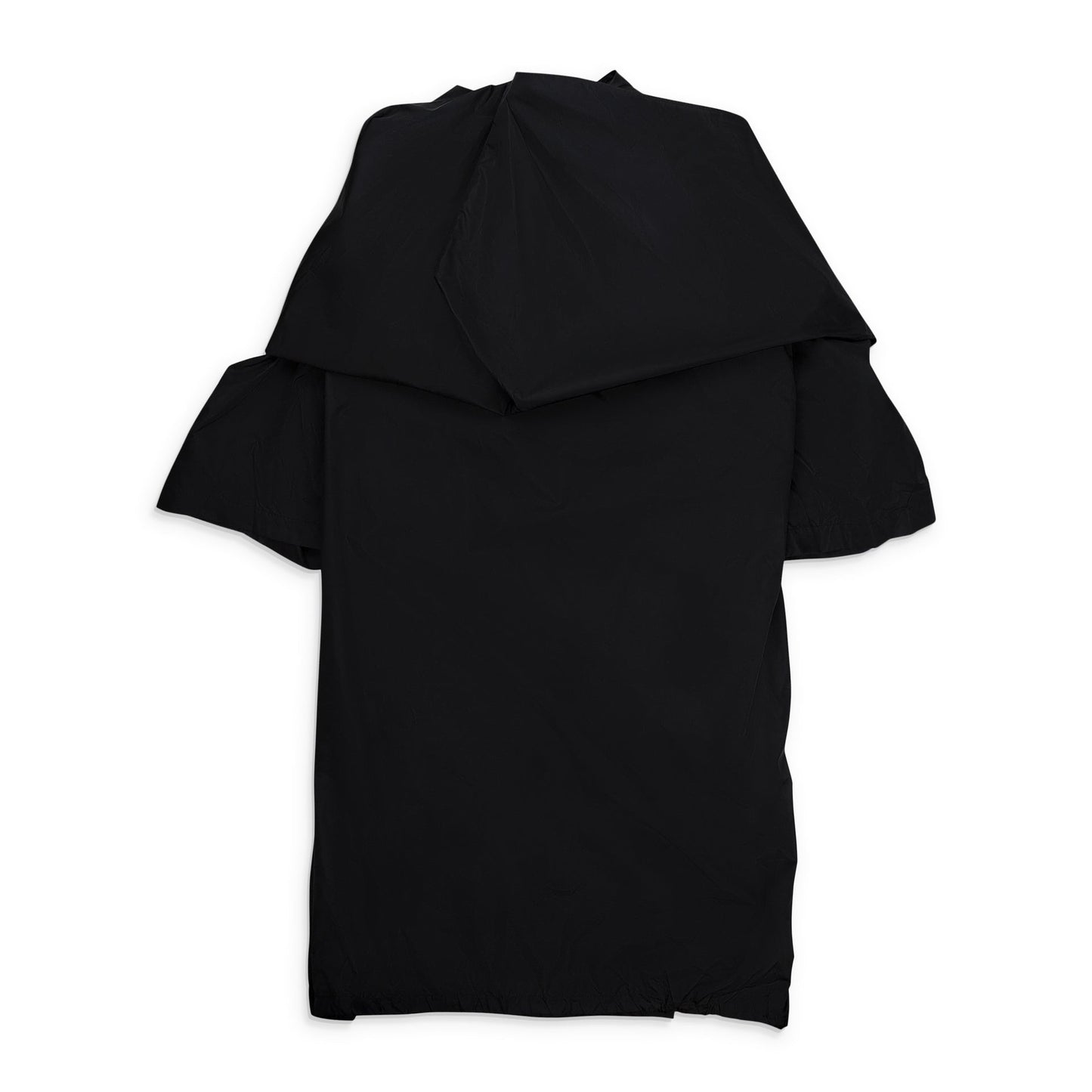 NYLON BLACK RAINCOAT