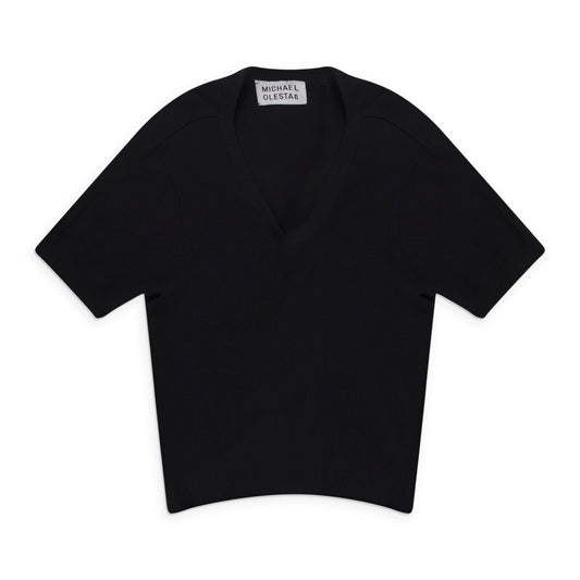 TWIST BLACK T-SHIRT