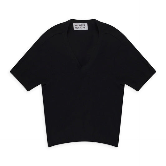 TWIST BLACK T-SHIRT
