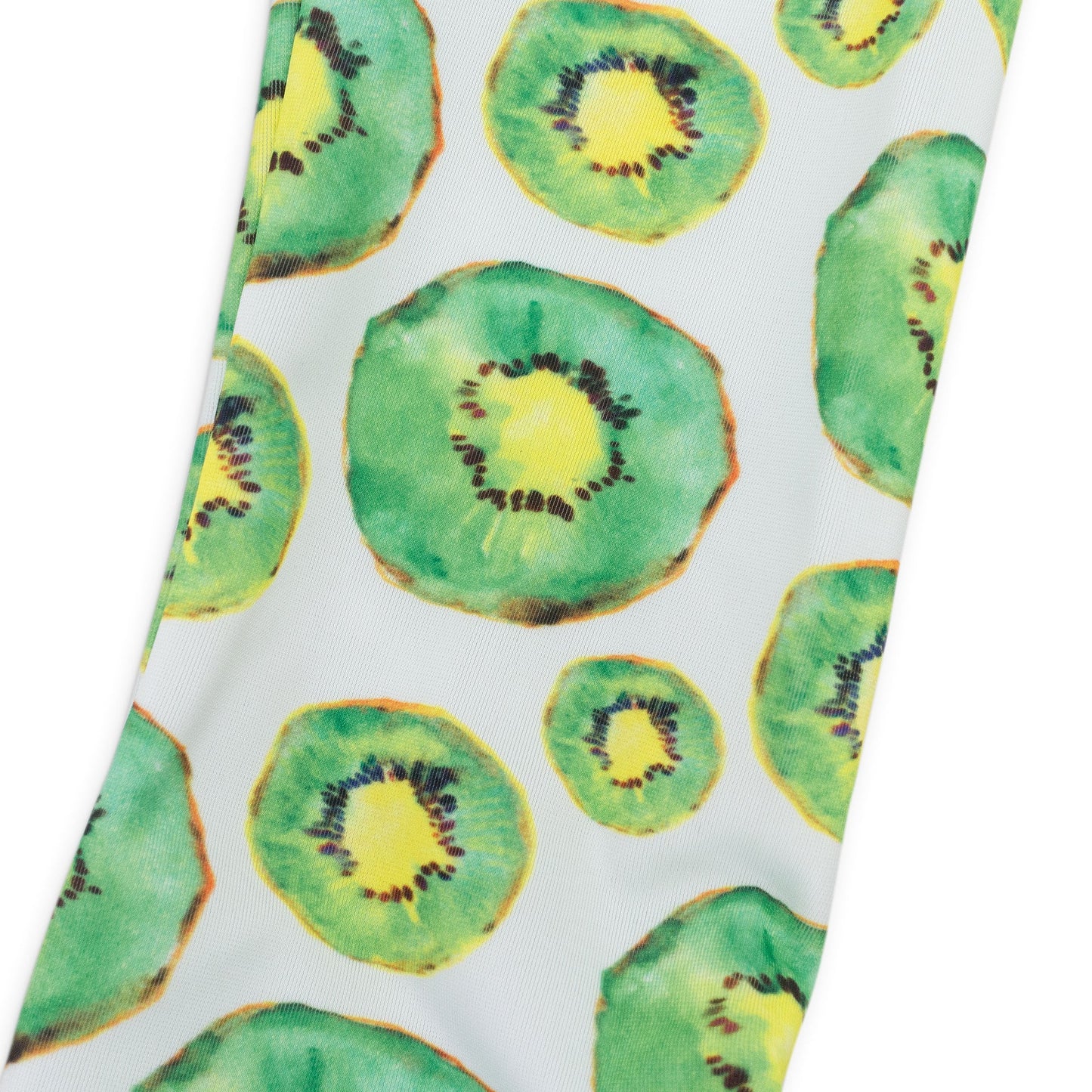 FLOWER PRINT LONG FUJI WHITE/GREEN GLOVES