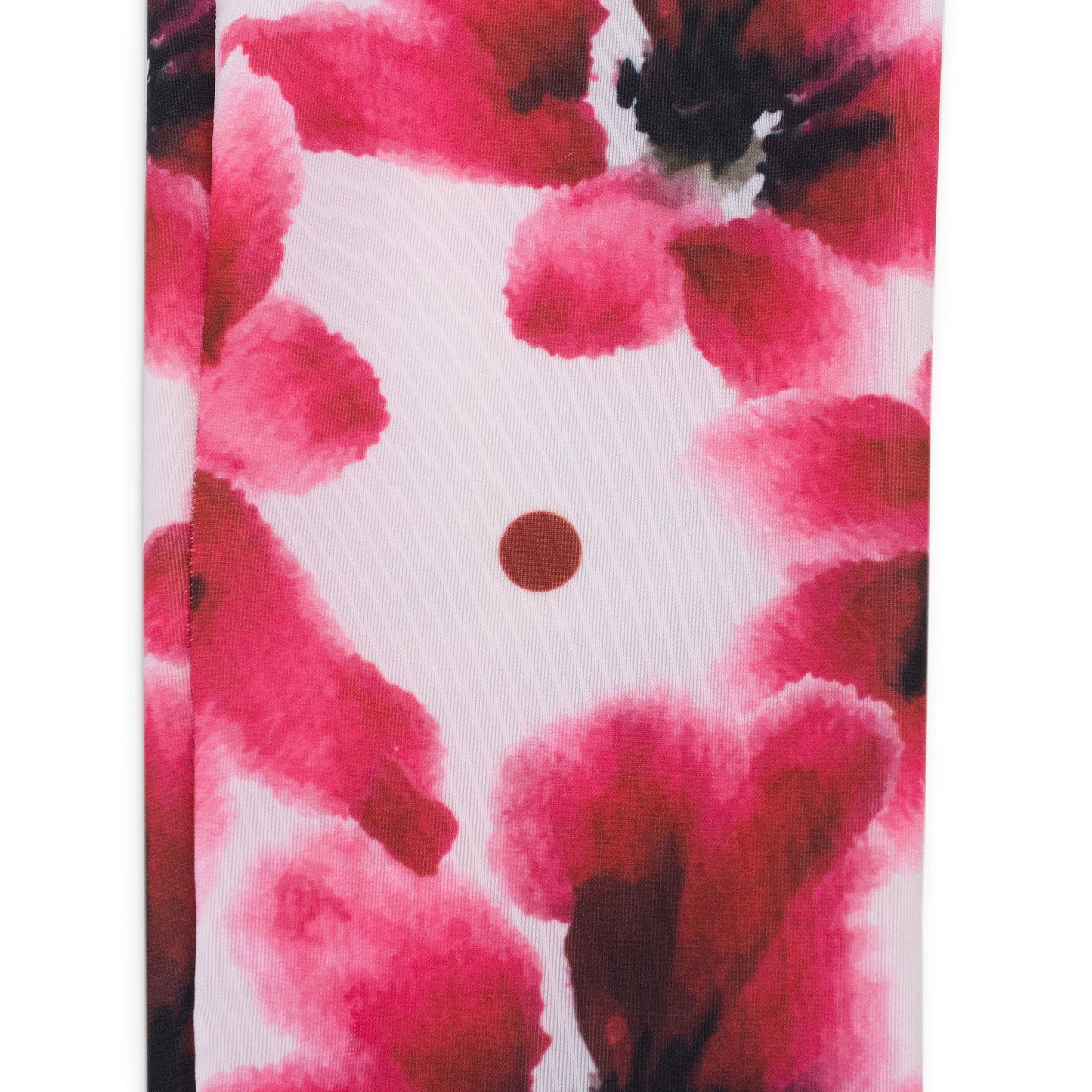 FLOWER PRINT LONG FUJI WHITE/PINK GLOVES & MITTENS