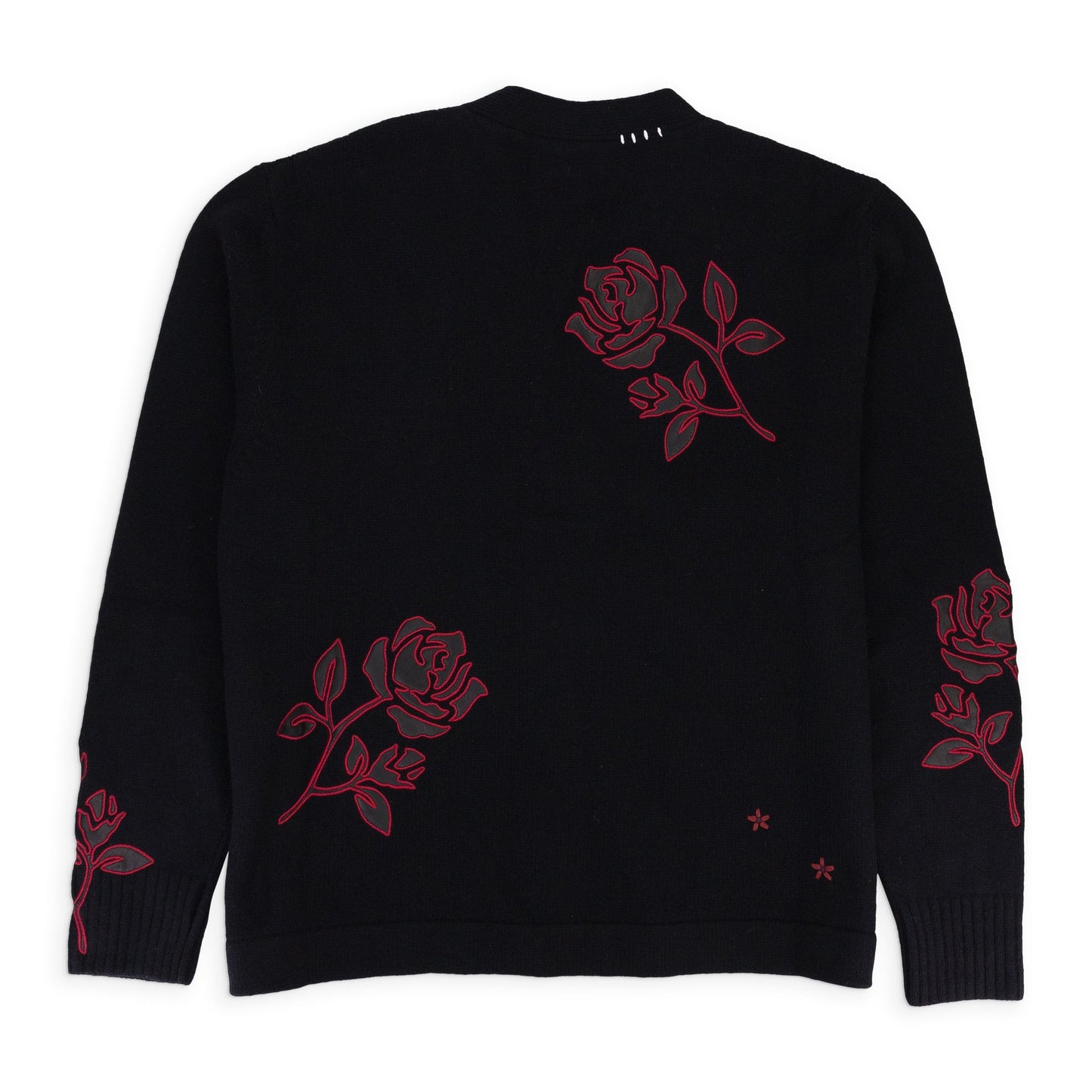 ROSE BLACK/RED CARDIGAN