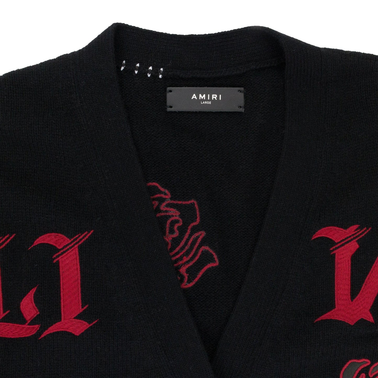 ROSE BLACK/RED CARDIGAN