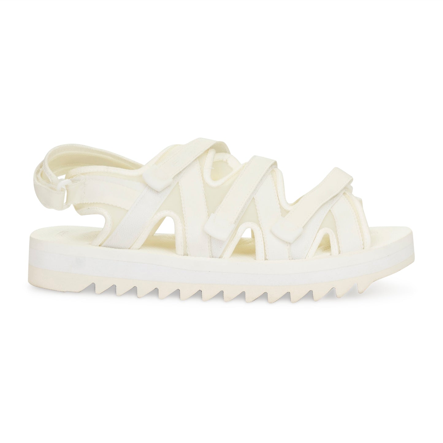 SILICON SANDALE - COLLABORATED WITH SUIC WHITE SANDALS