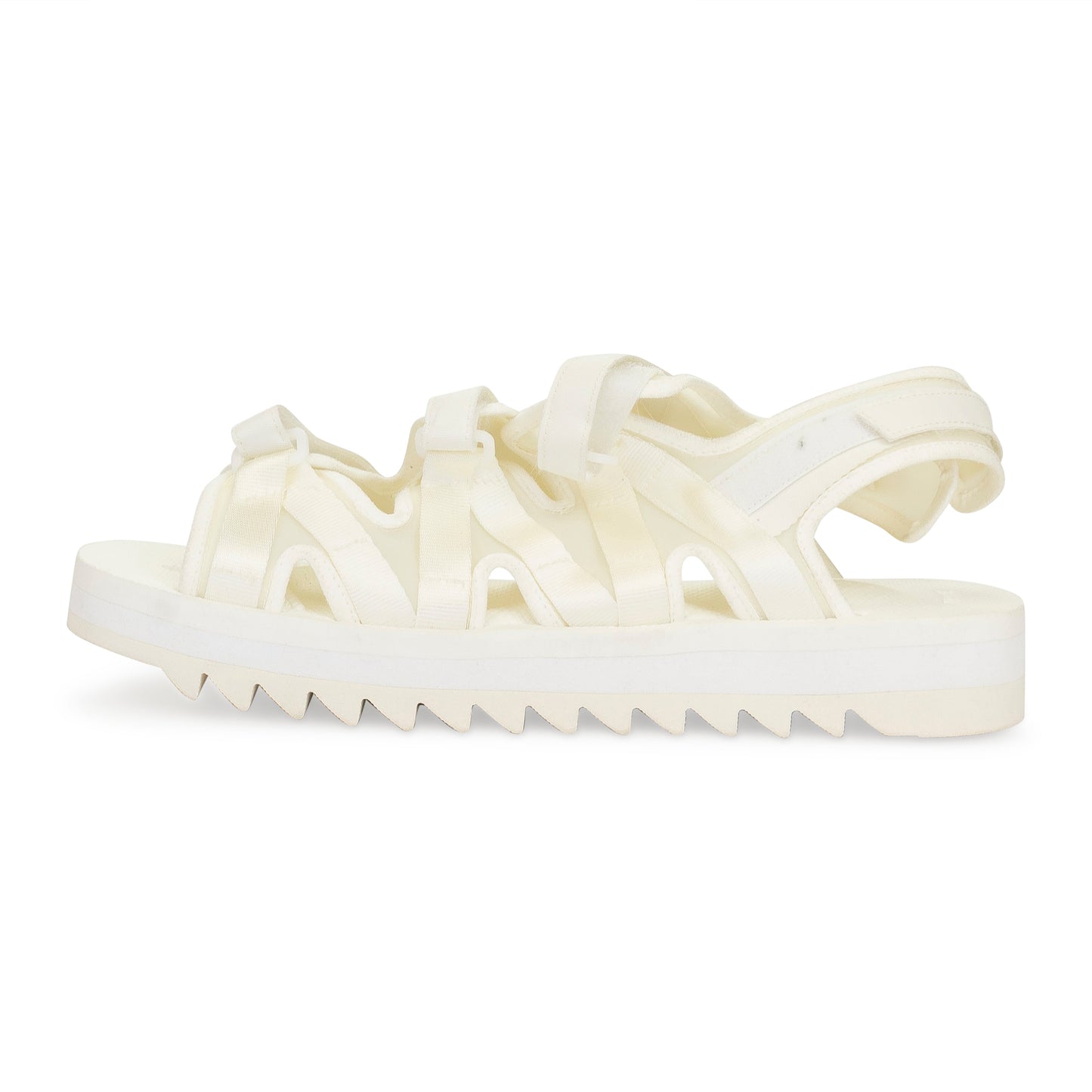 SILICON SANDALE - COLLABORATED WITH SUIC WHITE SANDALS