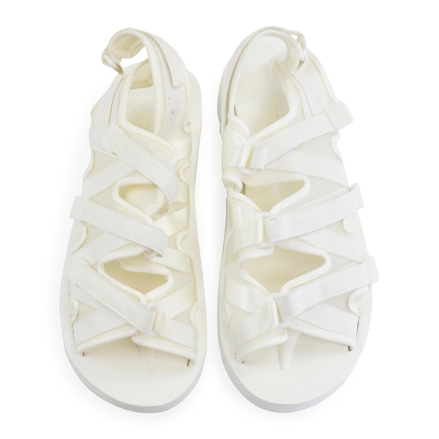 SILICON SANDALE - COLLABORATED WITH SUIC WHITE SANDALS