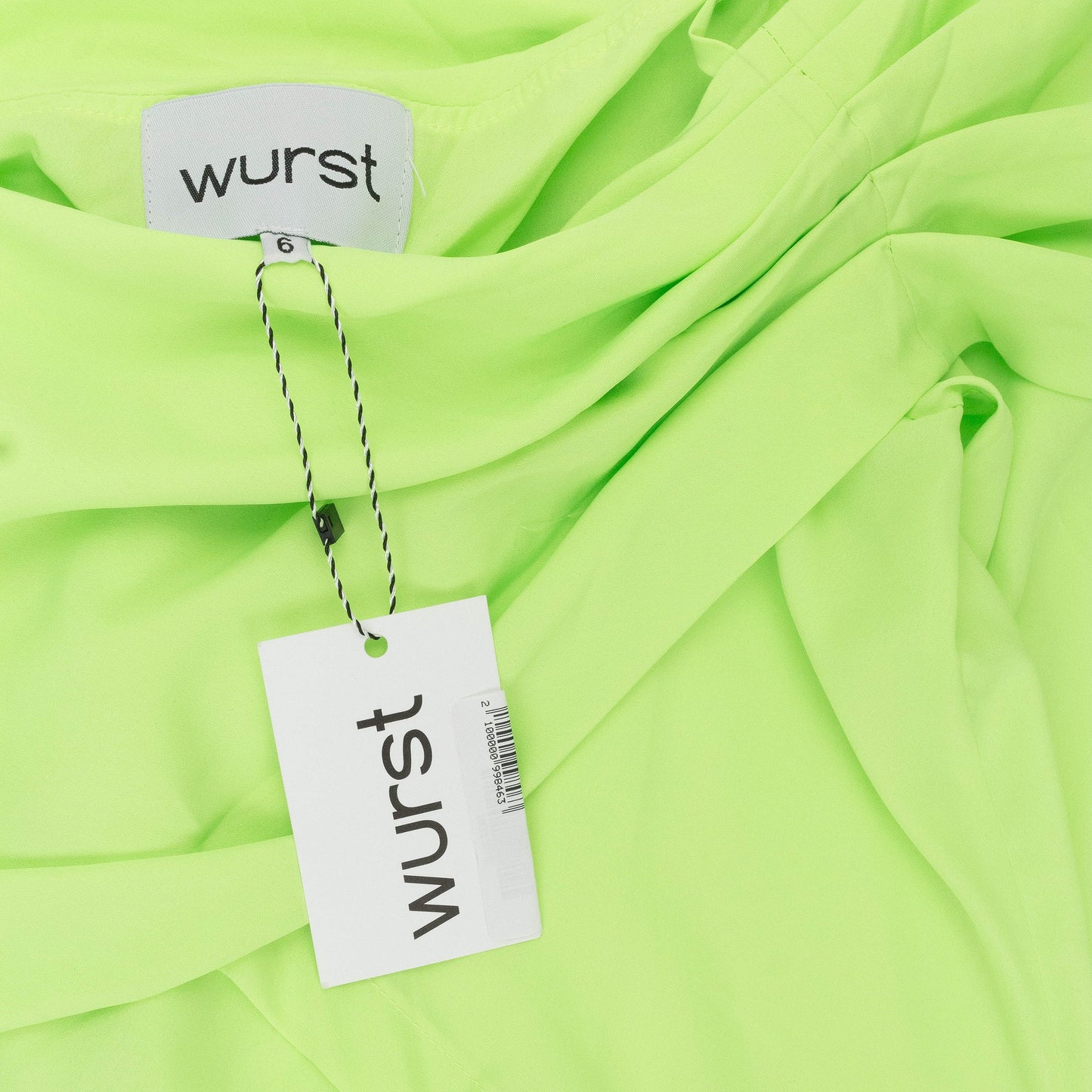 OFF THE SHOULDER W ONE STRAP LIME GREEN MAXI DRESS