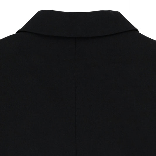 FOLDED TAILORED BLACK JACKET