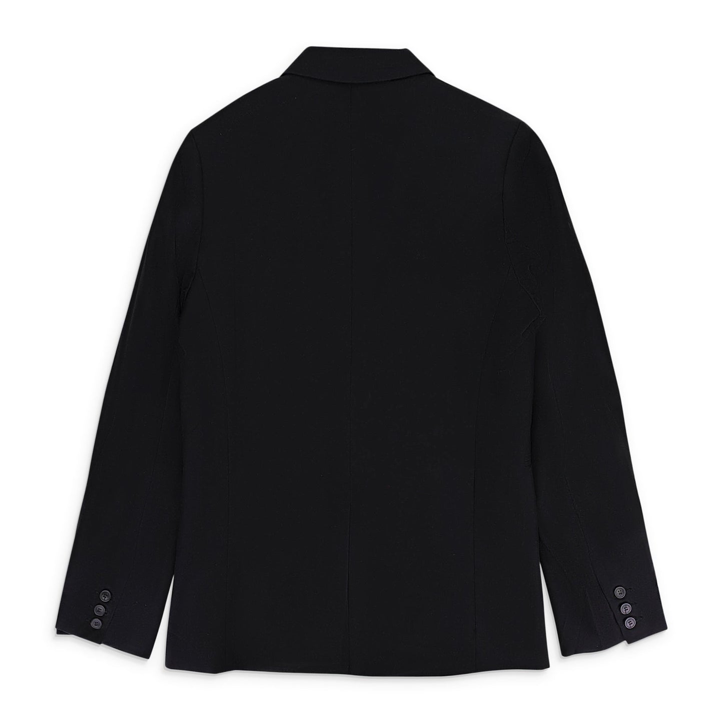 FOLDED TAILORED BLACK JACKET