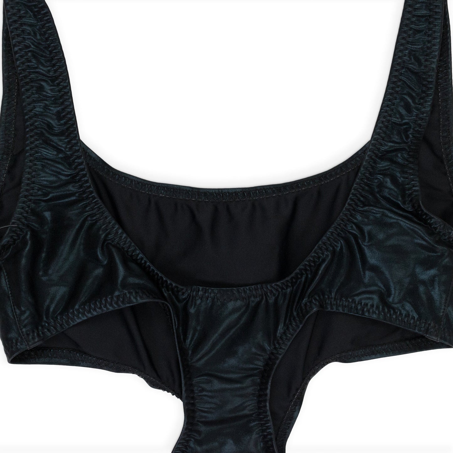 DOUBLE E MIO BLACK ONE-PIECE SWIMSUIT