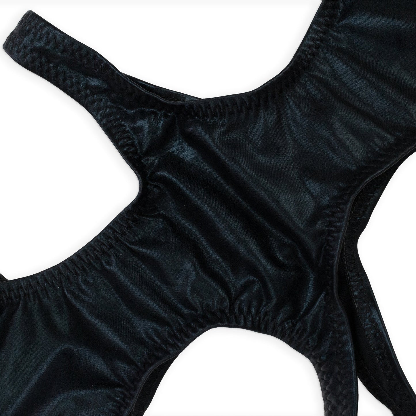 DOUBLE E MIO BLACK ONE-PIECE SWIMSUIT