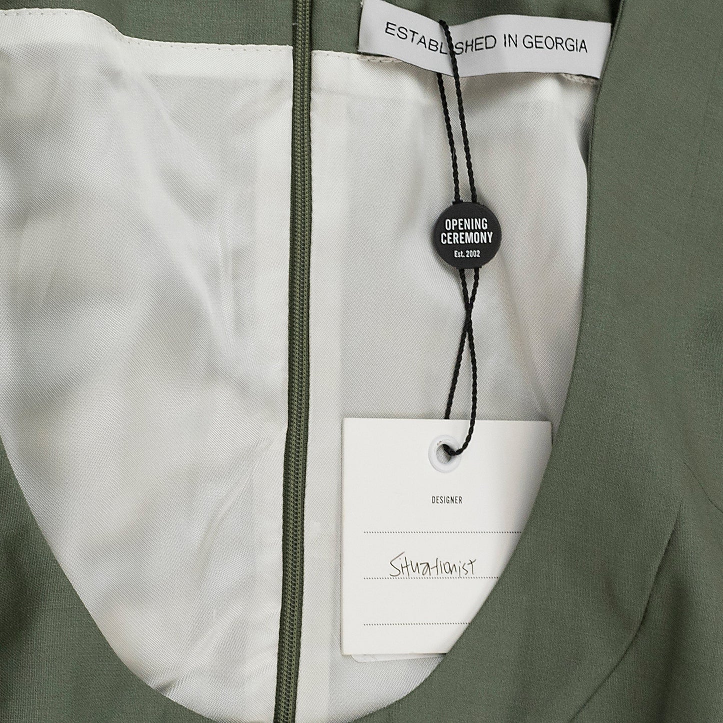 SHORT GREEN DRESS