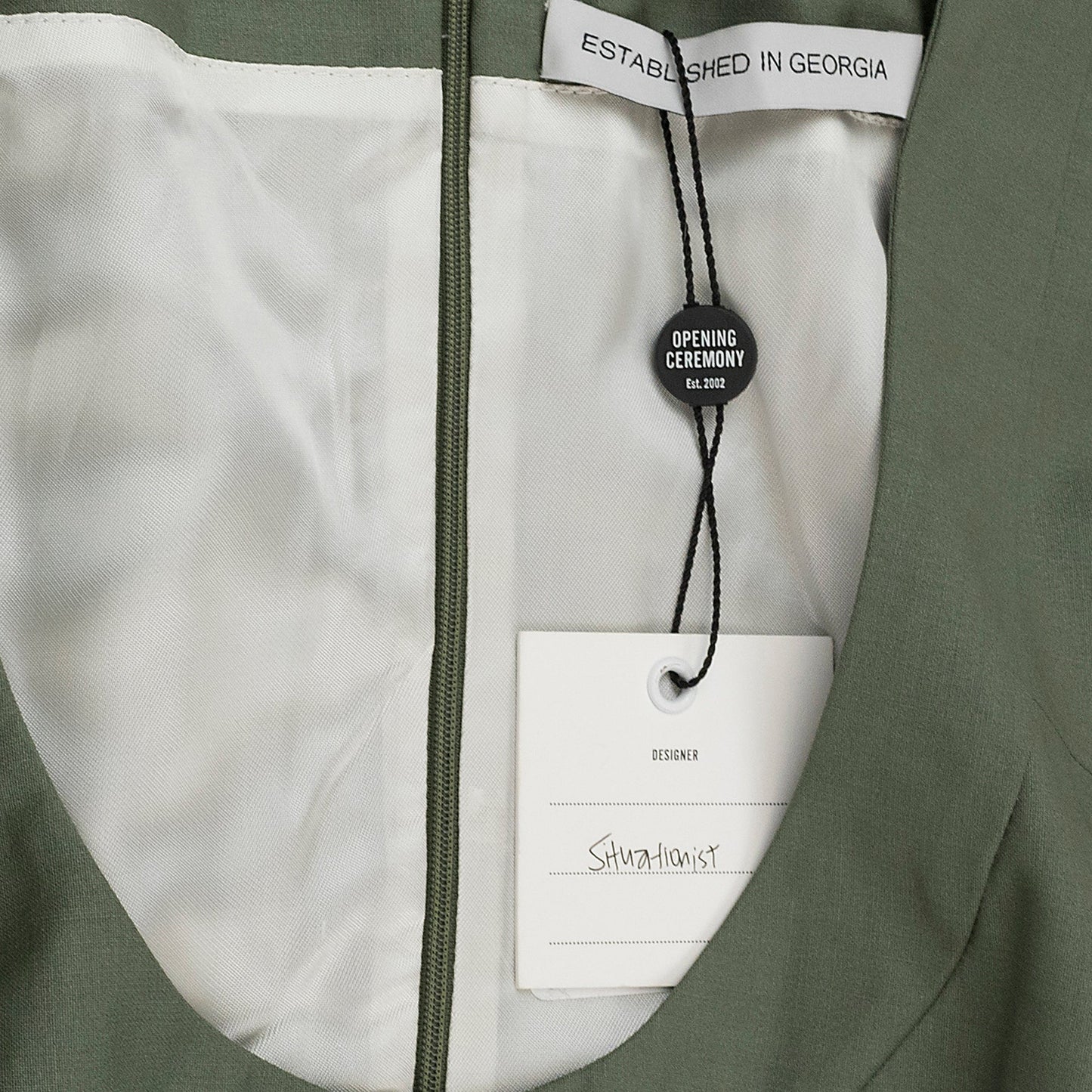SHORT GREEN DRESS