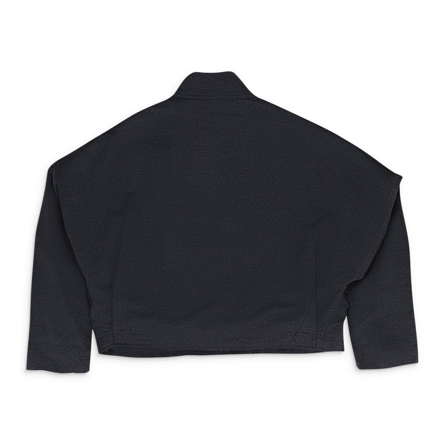 WOOL TIE KNOT BLACK JACKET