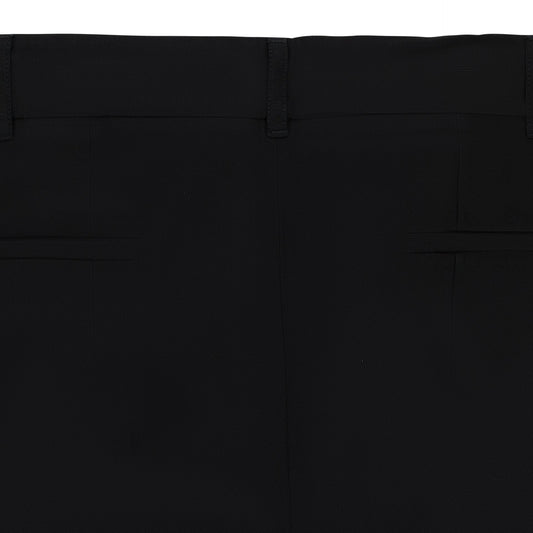 SLICED TAILORED BLACK TROUSER