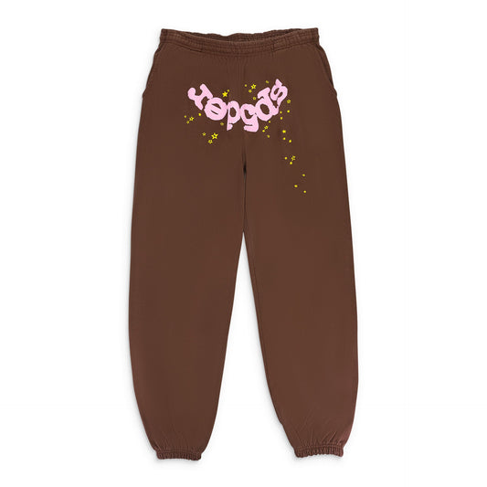 WEB BROWN JOGGER & SWEATPANTS