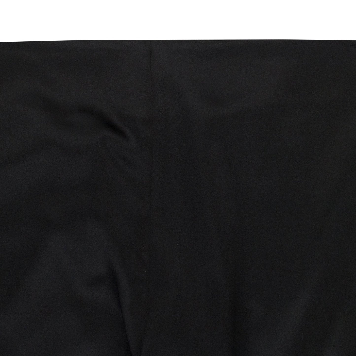 WRAP TIE BLACK STRAIGHT PANTS