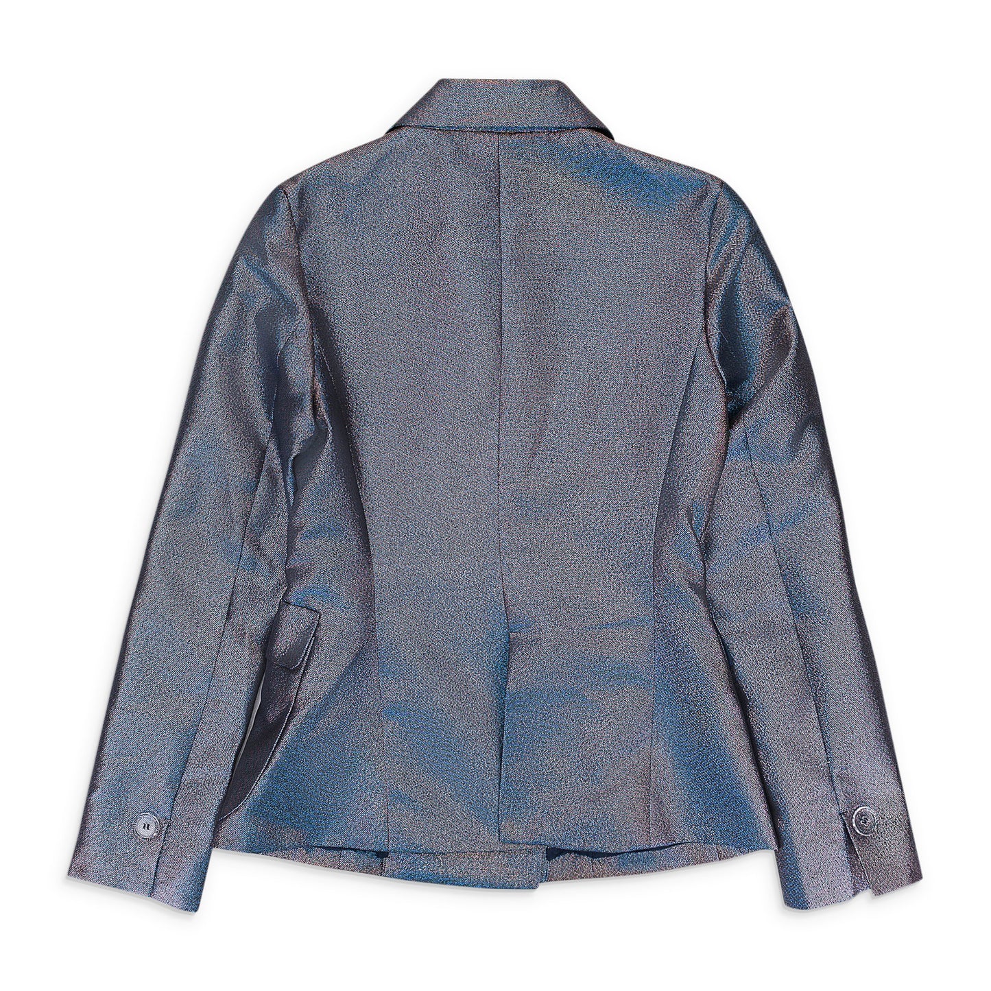 DOUBLE BREASTED BLUE BLAZER
