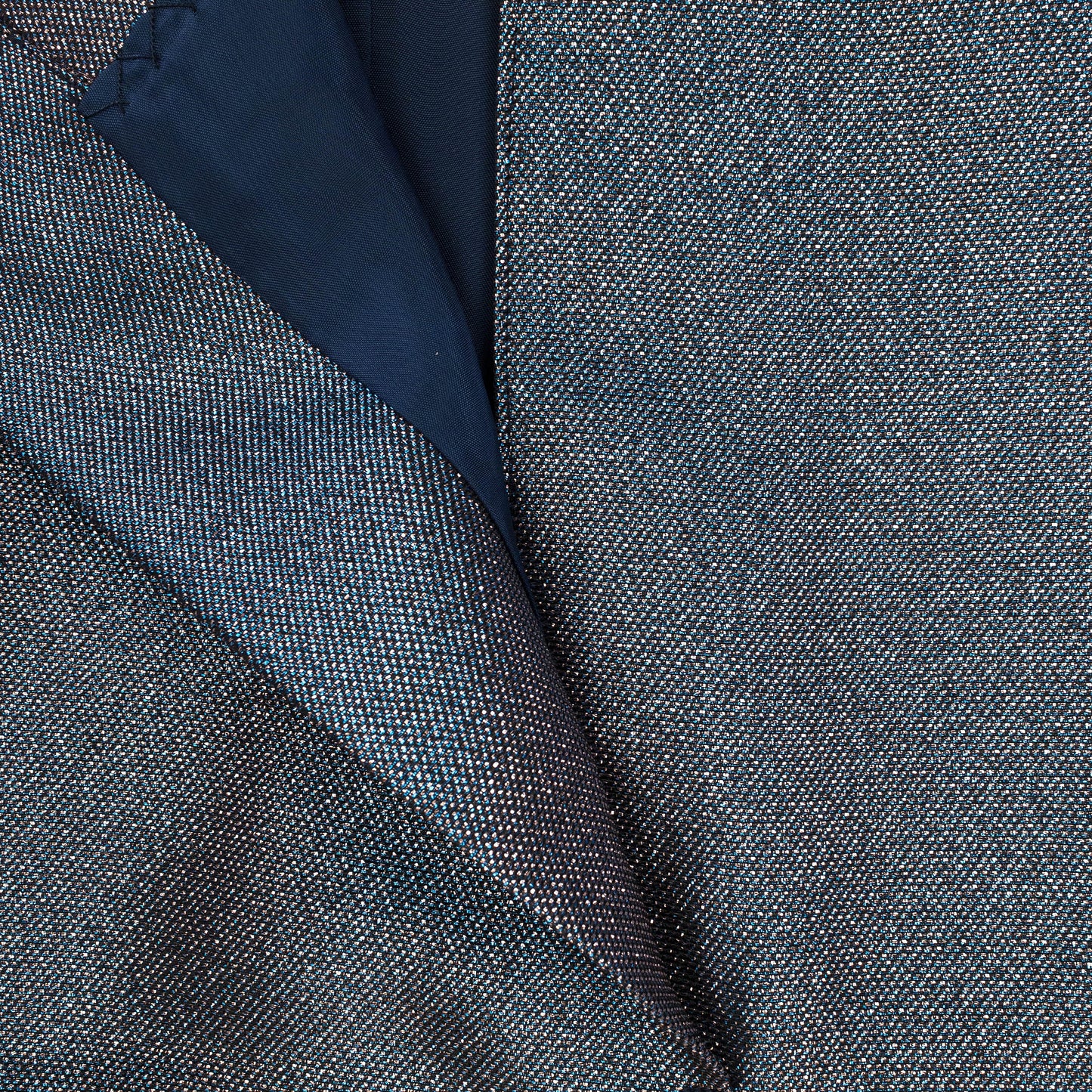 DOUBLE BREASTED BLUE BLAZER