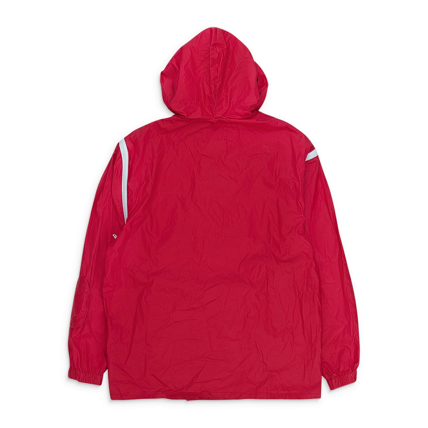 HALF ZIP ANORAK RED/BLUE JACKET