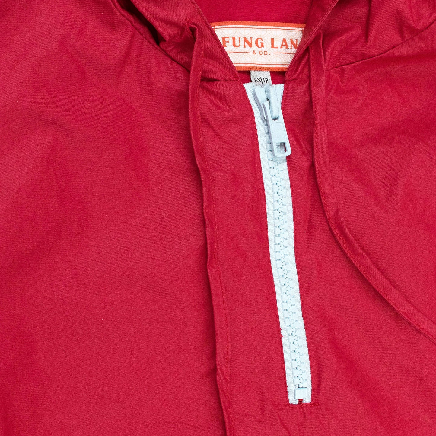 HALF ZIP ANORAK RED/BLUE JACKET