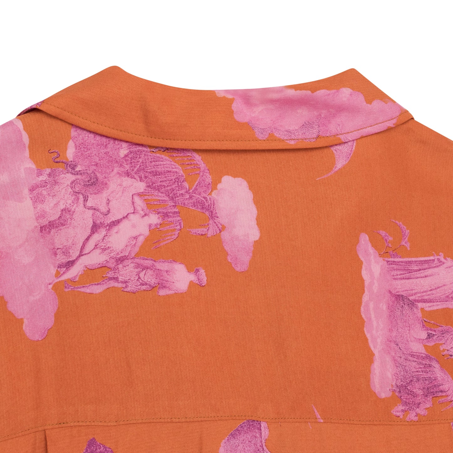 FALLEN ANGEL ORANGE/PURPLE DAY DRESS