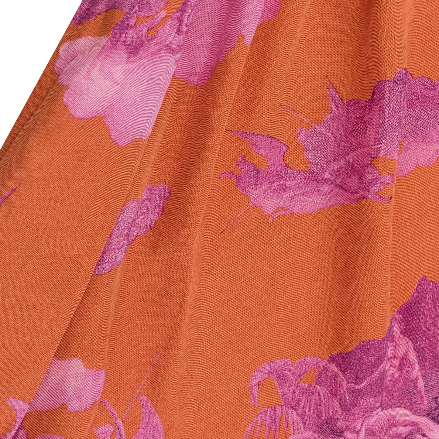 FALLEN ANGEL ORANGE/PURPLE DAY DRESS