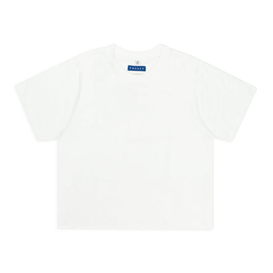 SHRUNKEN S/S WHITE T-SHIRT