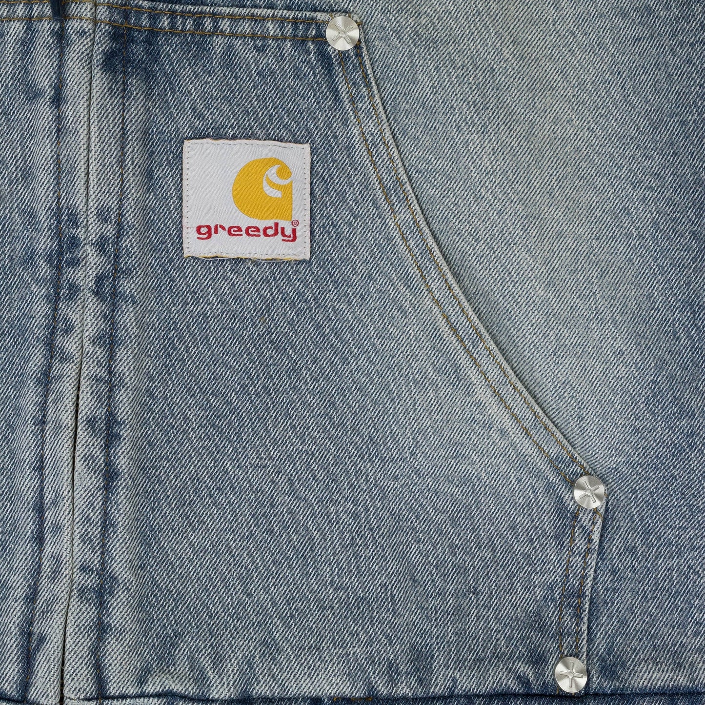 LOOSE SCREW BLUE DENIM JACKET