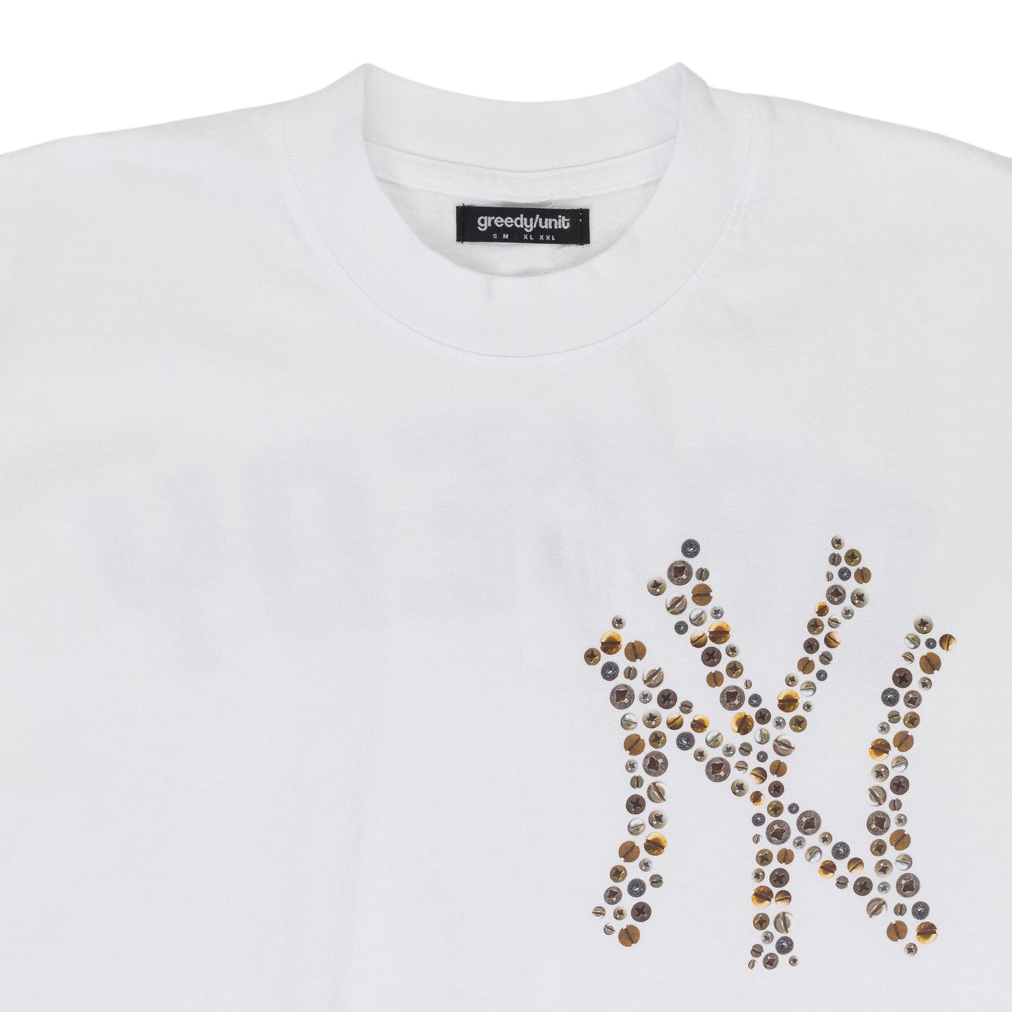 YANKEE SCREW WHITE T-SHIRT