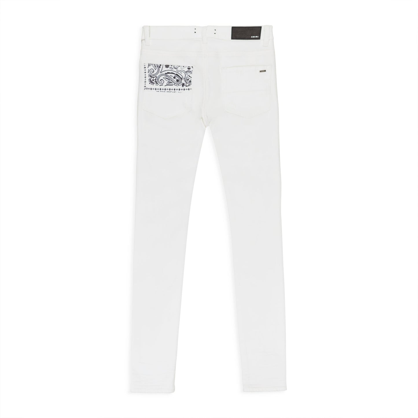 BANDANA ARTPATCH WHITE JEANS