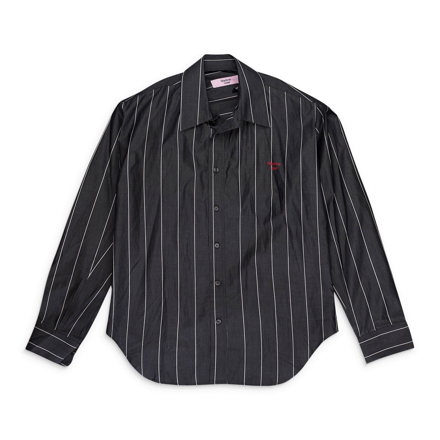 WOVEN PULLED NECK SHIRT