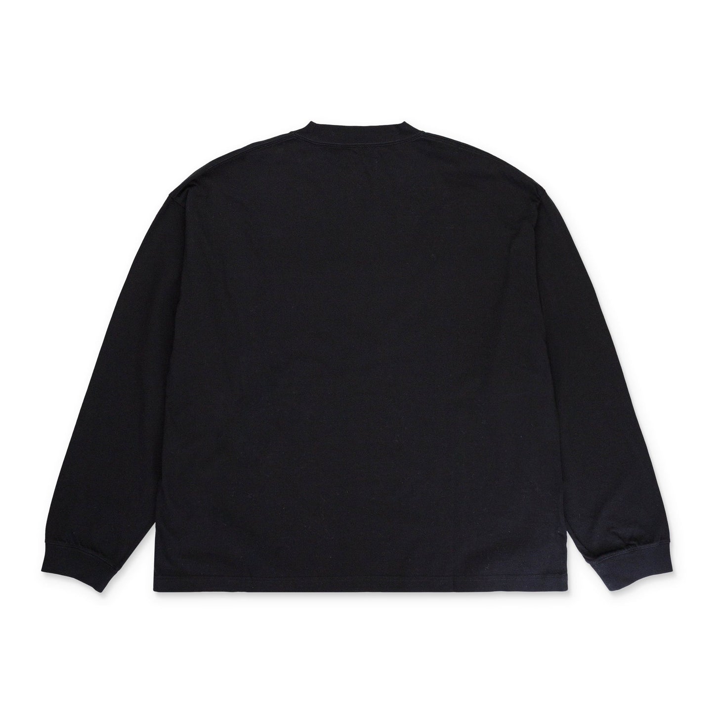 OVERSIZED LS TEE BLACK T-SHIRT