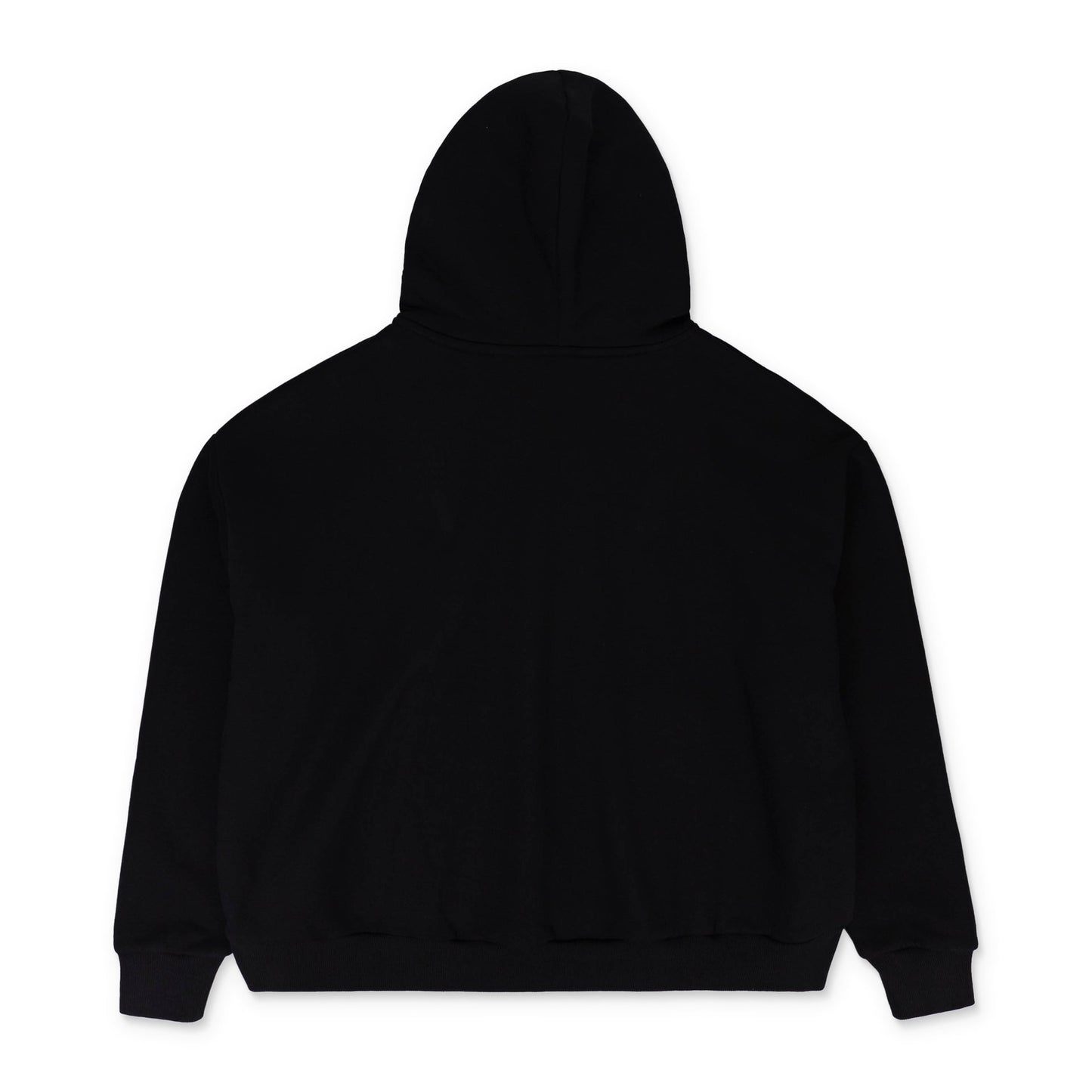 MULTI TAG BLACK HOODIE