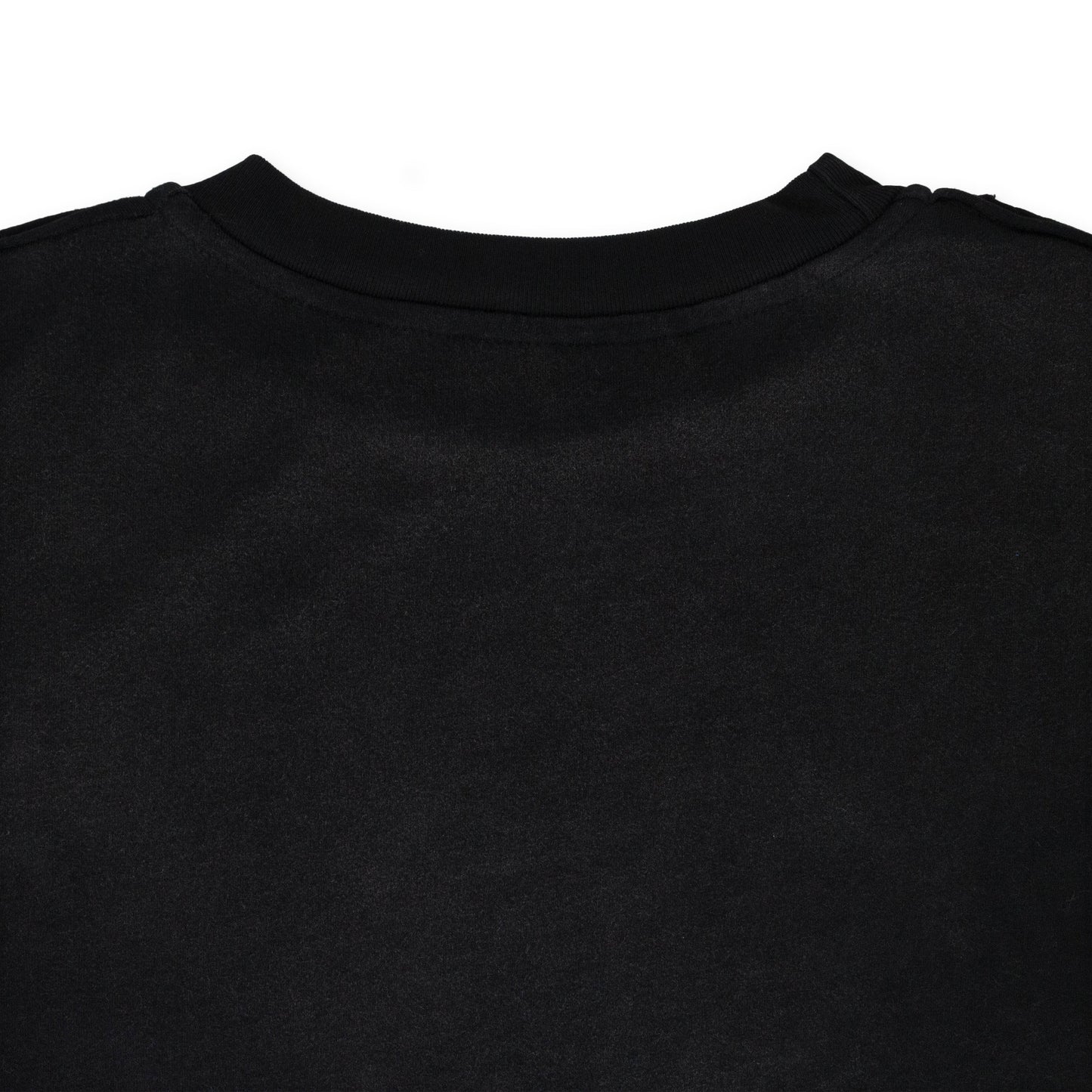 MULTI TAG BLACK T-SHIRT