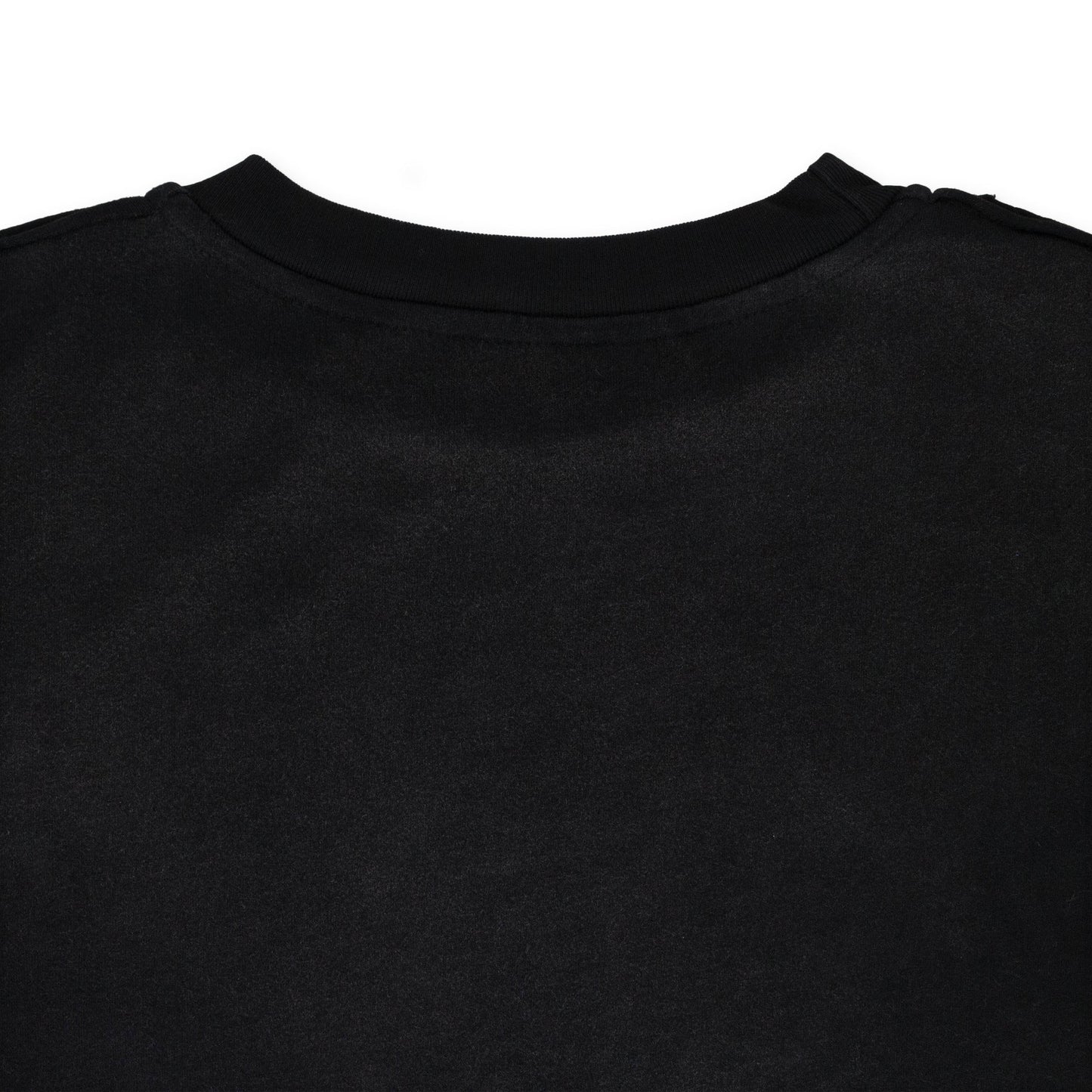 MULTI TAG BLACK T-SHIRT