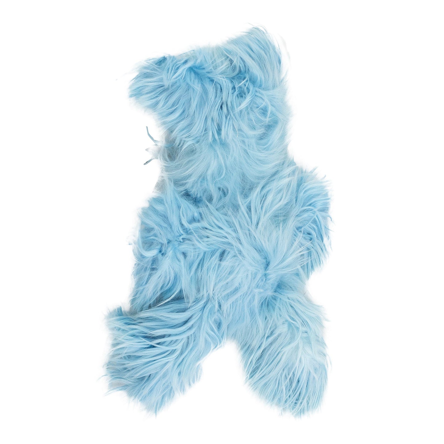 TG LONG HAIR BUNNIES BLUE PLUSHIE