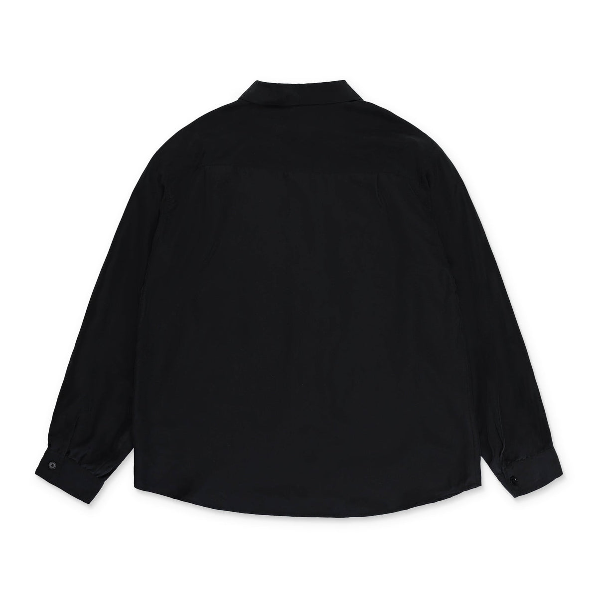 SILK BLACK BLOUSE