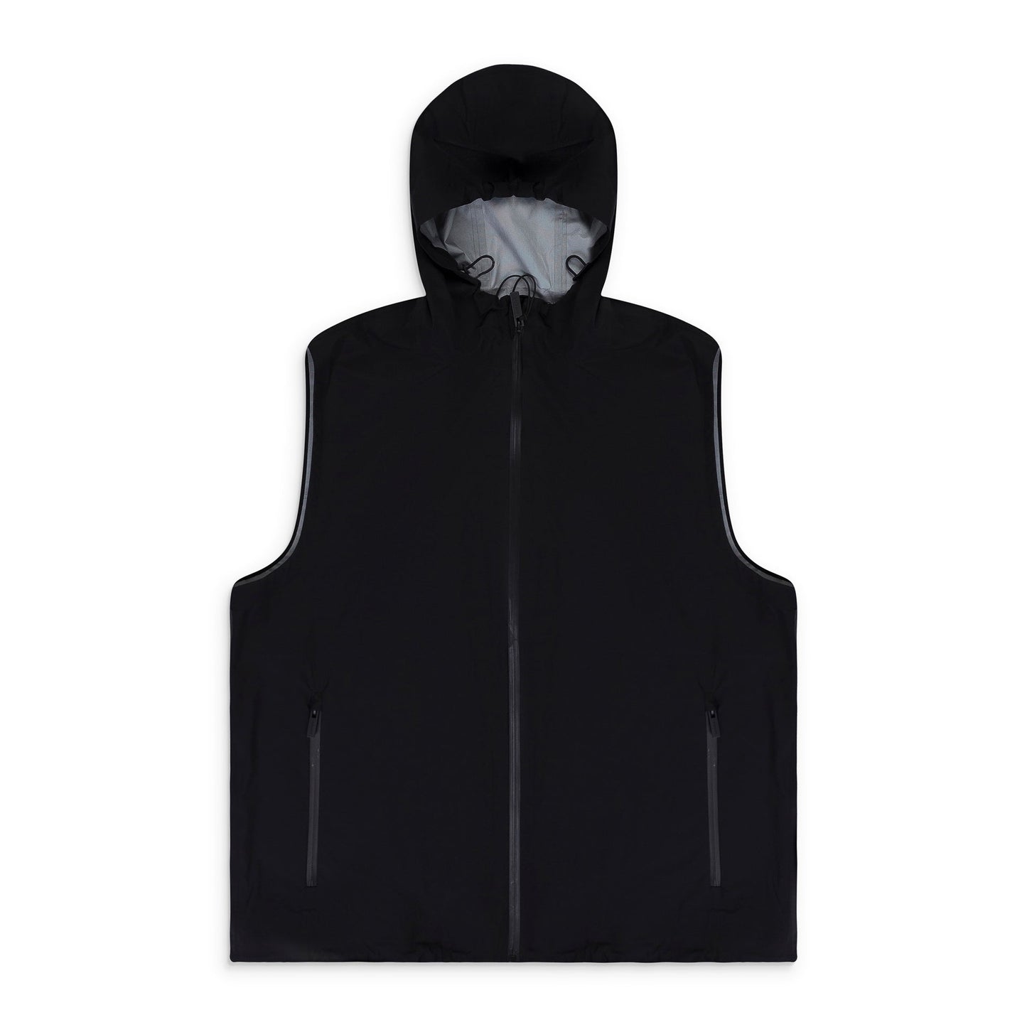 LOGO TECH VEST BLACK OUTERWEAR VESTS