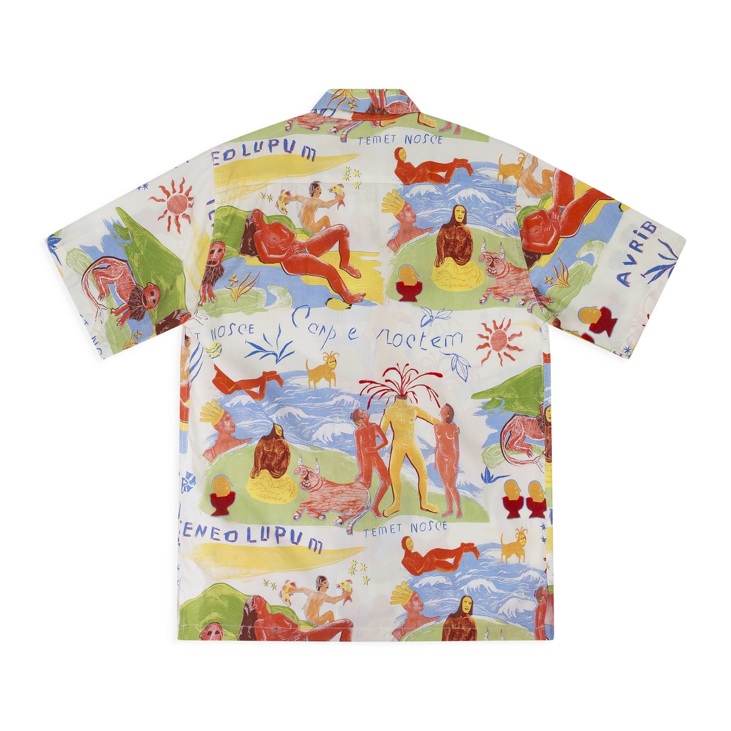 TEMET NOSCE ALOHA MULTICOLORED BUTTON-DOWN SHIRT