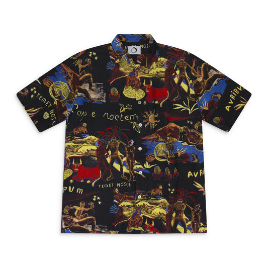 TEMET NOSCE ALOHA MULTICOLORED BUTTON-DOWN SHIRT