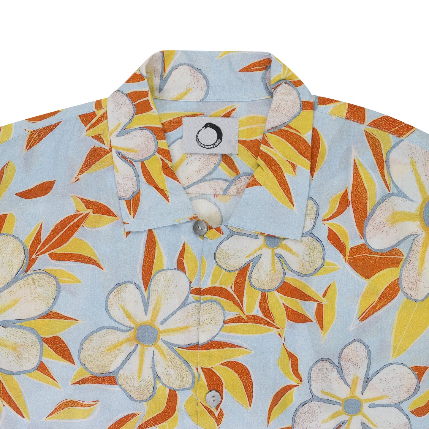 ACID FLOWER ALOHA MULTICOLORED BUTTON-DOWN SHIRT