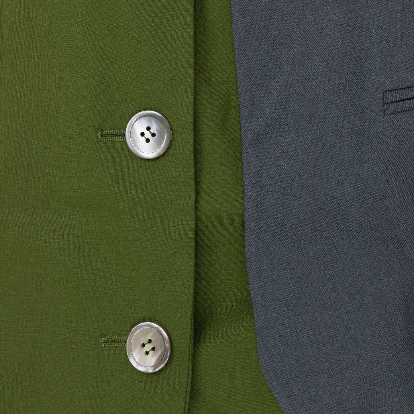 GREEN/GREY SLICE JACKET