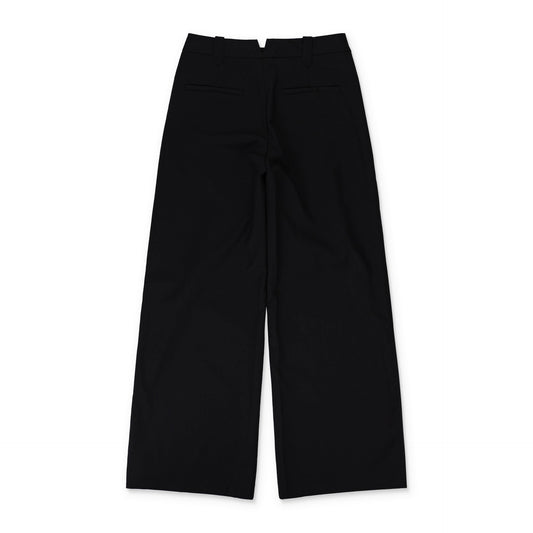 BLACK SUIT TROUSERS