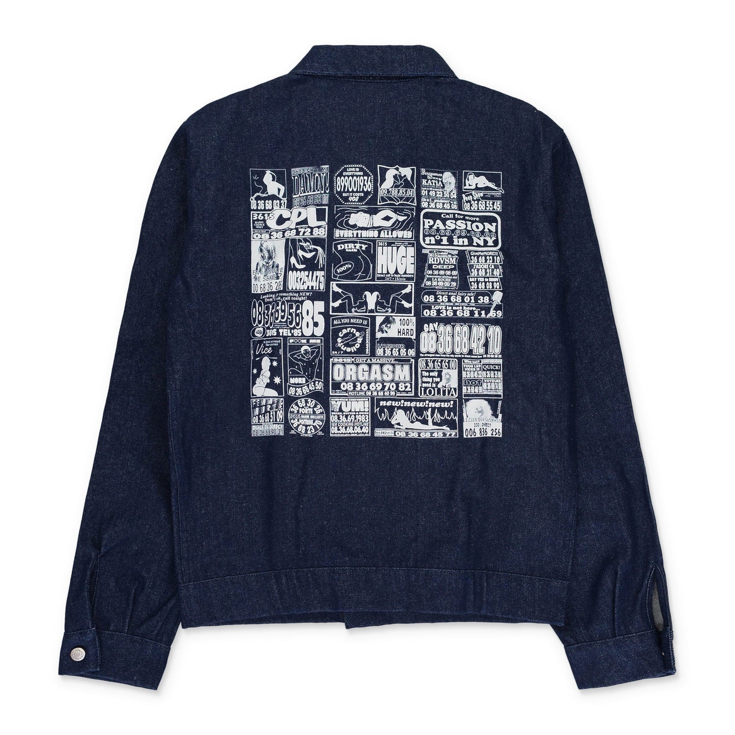BLUE EVERYTHING ALLOWED DENIM JACKET