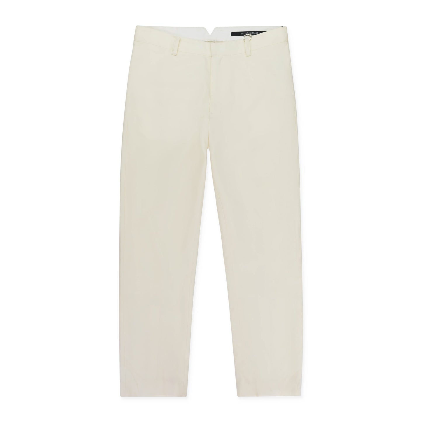 WHITE BACK VENTED TROUSER
